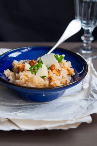 Risotto med kantareller