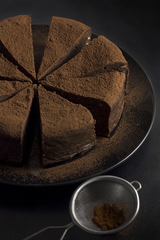 Mørk sjokoladekake