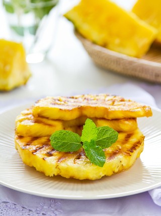 Grillet ananas