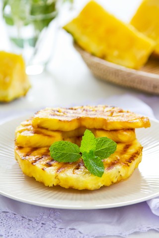 Grillet ananas