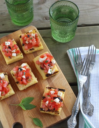 Grillet polenta