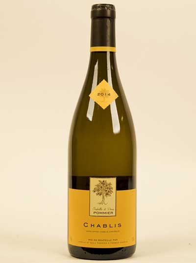 Pommier Chablis 2014  Ypperlig til sesongens fisk og skalldyr