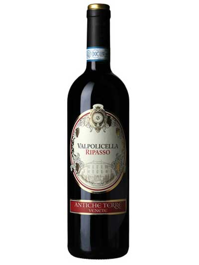 Perfekt rødvin til rødt kjøtt Valpolicella Ripasso Antiche Terre