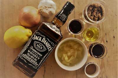 Jack Daniels saus ingredienser