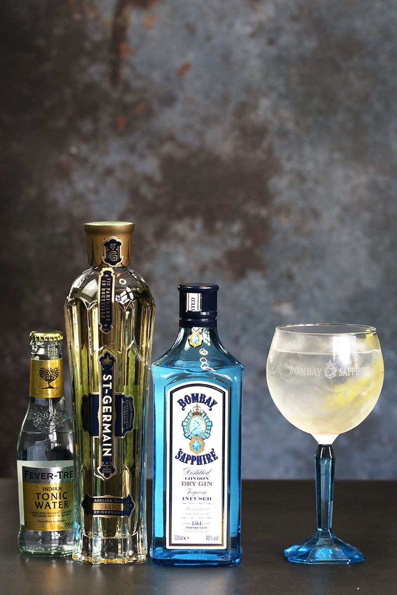 Spring blossom bombay-sapphire-st.-germain-fevertree-orginal-tonic