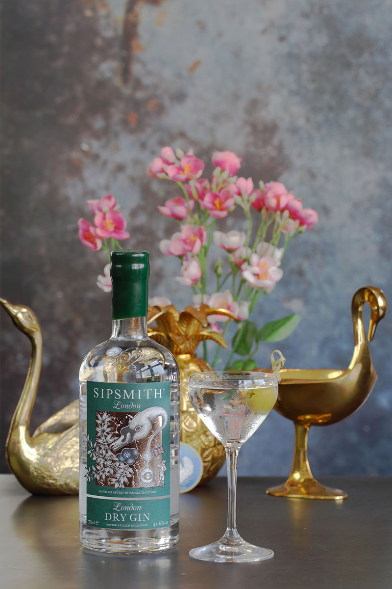 Sipsmith Dry Martini med oliven Yunus Yildiz Svanen Oslo