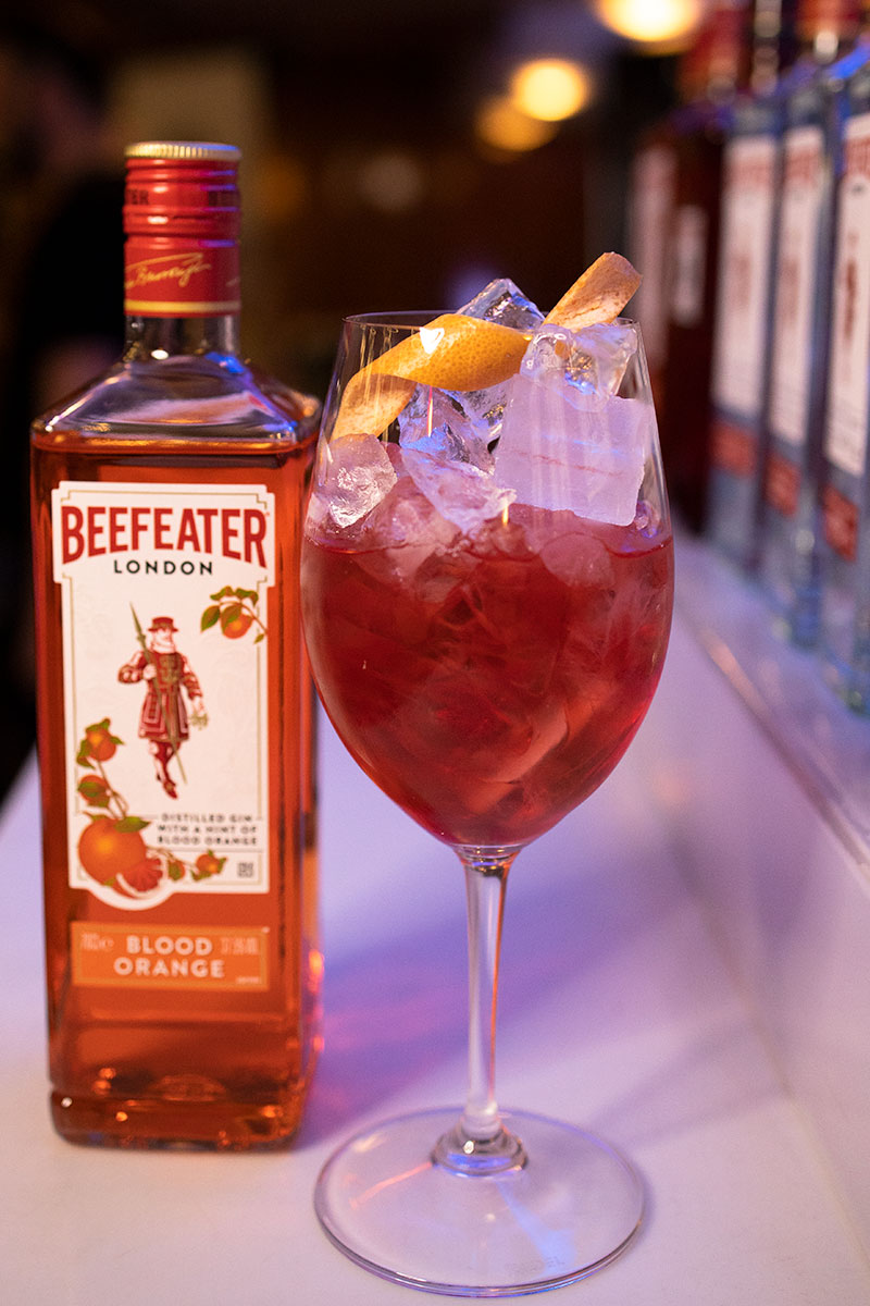 Beefeater Blood orange Gooseberry breeze